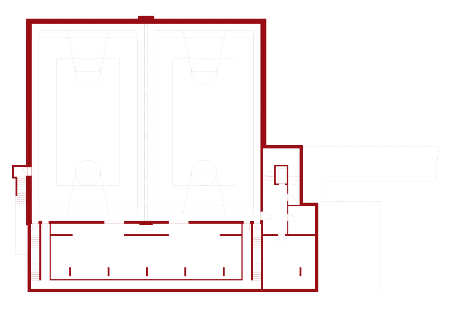 3. Untergeschoss Neubau