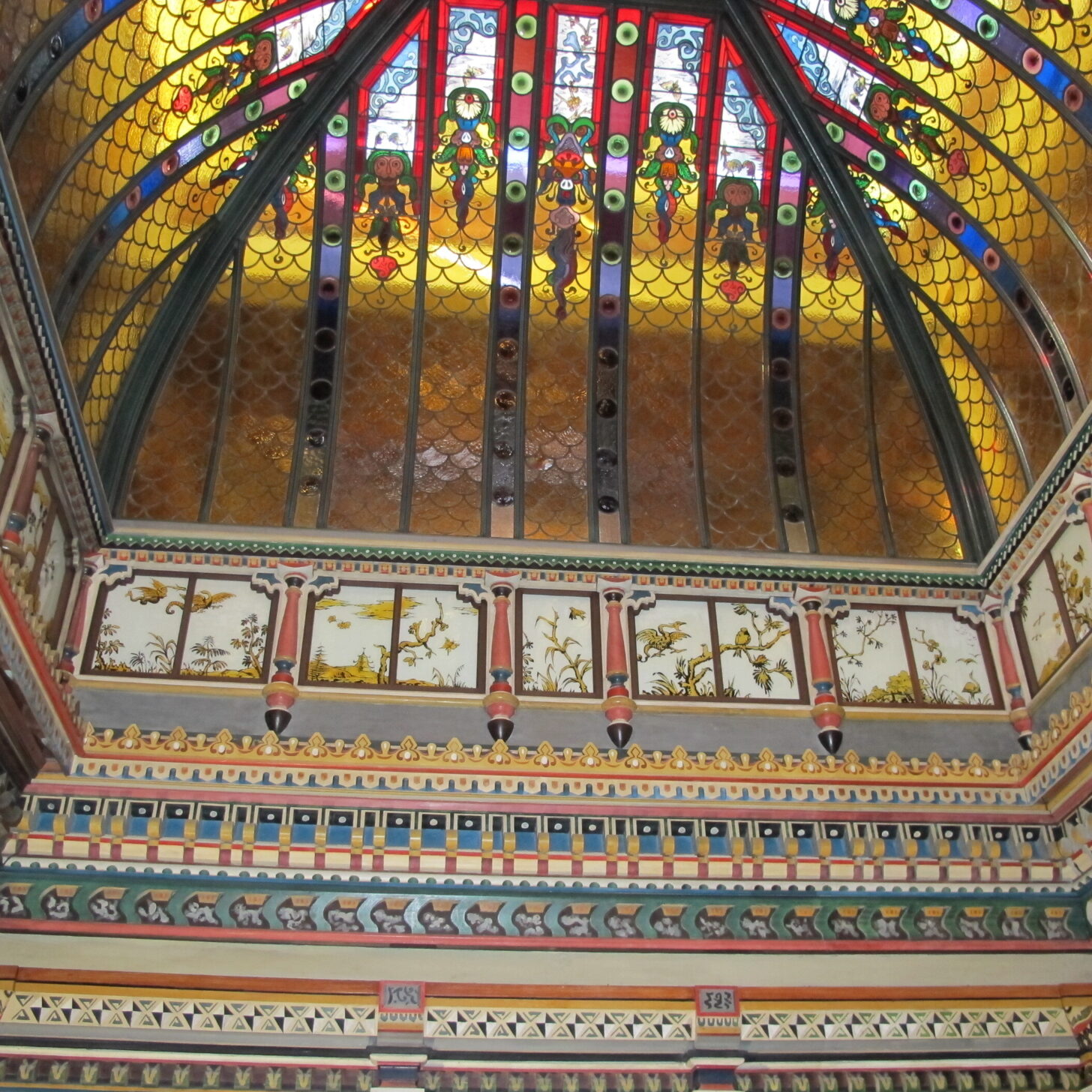 2. Obergeschoss Glaskuppel
